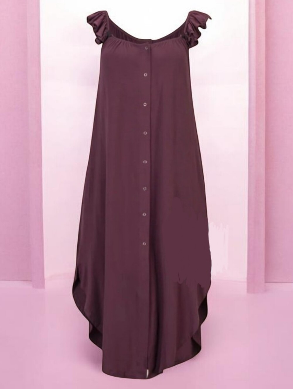 Kindred Bravely 2X Hospital Gown In Plum